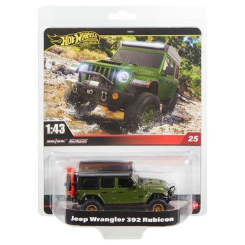 Hot Wheels Premium Diecast Cars Jeep Wrangler 392 Rubicon 1:43 Scale