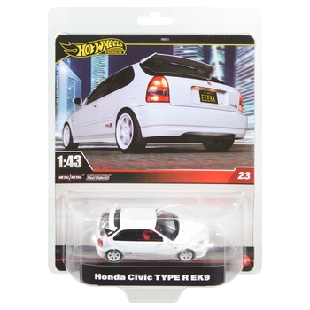 Hot Wheels Premium Diecast Cars Honda Civic TYPE R EK9 1:43 Scale