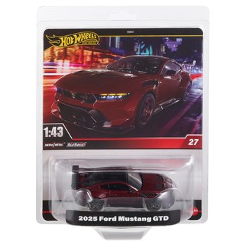 Hot Wheels Premium 1:43 2025 Ford Mustang GTD Diecast Car