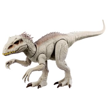 Jurassic World Jouet dinosaure non cagé, figurine de dilophosaure lanceur  féroce avec action de tir de style fléchette, son, 2 projectiles :  : Jeux et Jouets