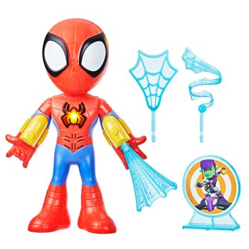 Marvel Spidey and His Amazing Friends, Ghost-Spider Action Figure with  Twirl-E, Preschool Toys