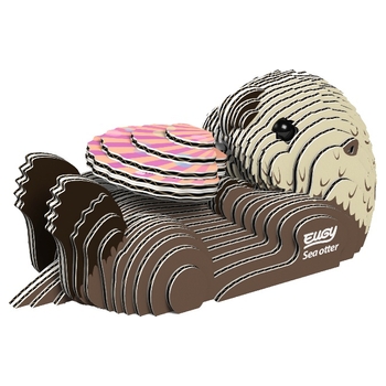 EUGY 3D Model Kit Sea Otter