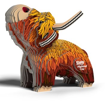 EUGY 3D Model Kit Highland Cow