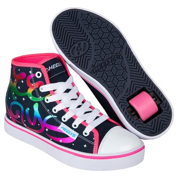 Heelys Veloz Shoes Denim Rainbow UK Size 3