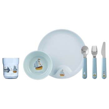 Little Dutch Mepal Kindergeschirr Set Mio 6-tlg. Sailors Bay