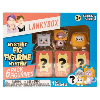 Lankybox Big Boxy Mystery Box, Yellow Surprise Box with Plush, Squish,  Role-Play and Much More