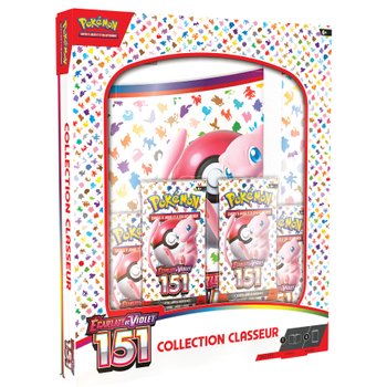 Un Cahier Range Carte Pokéball A4 avec 20 cartes pokémon aléatoires