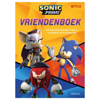 Sonic Prime Vriendenboekje