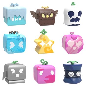 2023 Blox Fruits Plush, Blox Fruits Rubber Plushies Toy for Game