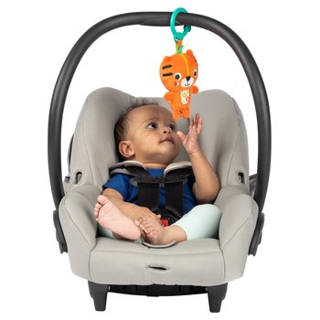 Bright Starts Kinderwagen Speelgoed Jingle Joy Tijger met Rammelaar