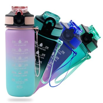 500ml Sports Water Bottle Rainbow Assortment