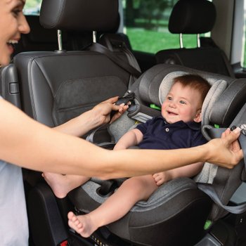 Osann One360 i-Size drehbarer mitwachsender Kindersitz Universe Grey grau