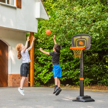 Panier de Basket-Ball avec Ballon et Pompe