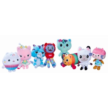 Gabby's Dollhouse Pluche figuur 18cm assorti