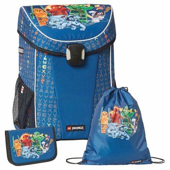 Schulranzen-Set LEGO NINJAGO Easy Family blau