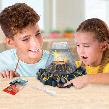 Aqua Dragons Volcano Aquarium Tank with LED Lava Base