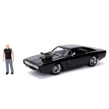 Jada Toys Fast & Furious Speelgoedauto Dodge Charger met Dom Figuur 1:24