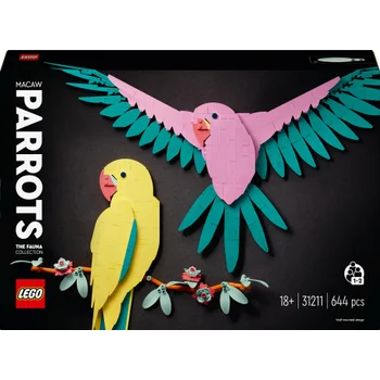 LEGO Art 31211 La Collection Faune Les Perroquets Ara