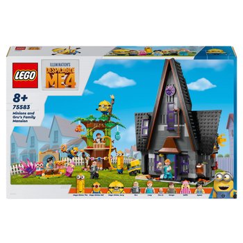 LEGO Despicable Me 4 75583 Minions and Gru's Family Mansion Set