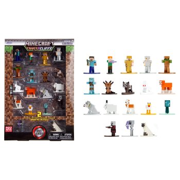 Pack de 2 Figurines Minecraft 8 cm Modèle aléatoire - Figurine de  collection - Achat & prix
