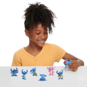 Disney Stitch Mini Figures Collectible 7 Pack Set