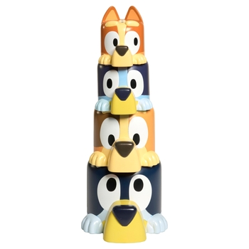 TOMY Toomies Bluey Bath Toys Bluey Family Pourers Set