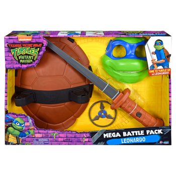 Teenage Mutant Ninja Turtles Mutant Mayhem Mask and Accessories Battle Pack Leonardo