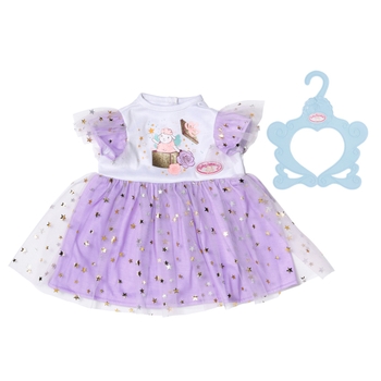 Baby Annabell Tutu-Jurk 43 cm paars