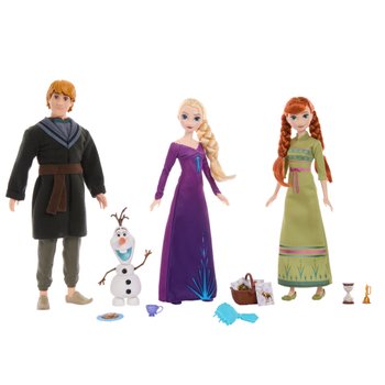 Poupée radiocommandée Elsa patine et chante la Reine des neiges (Frozen)  IMC Toys en multicolore