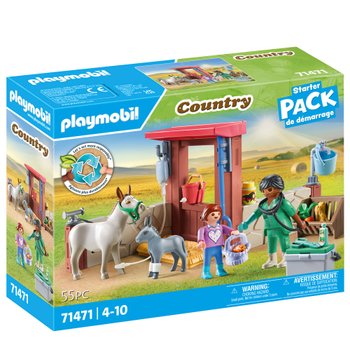 PLAYMOBIL Country 71471 Tierarzteinsatz bei den Eseln