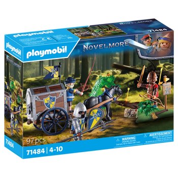 PLAYMOBIL Novelmore 71484 Überfall auf Transportwagen