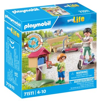 PLAYMOBIL my Life 71511 Büchertausch für Leseratten