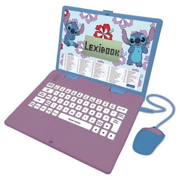 Lexibook Disney Stitch Laptop Bilingual