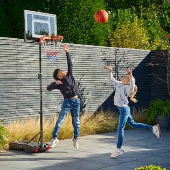 155 - 210cm Thorpe Sports Basketball Stand with 48" Backboard