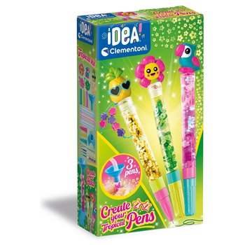 Clementoni IDEA! DIY Stift-Atelier Pen Creator Set Tropical