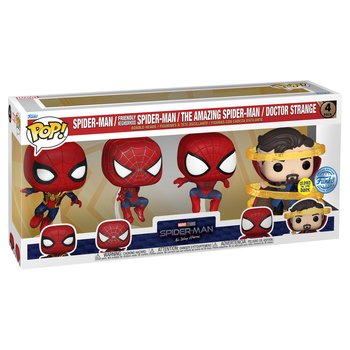 POP! Vinyl: Marvel Spider-Man Miles Morales 4 Pack Blacklight 