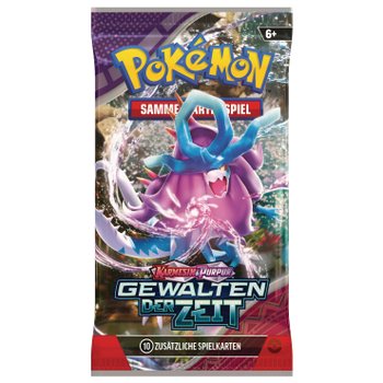 Pokémon Karten Karmesin & Purpur Gewalten der Zeit Booster Pack sortiert