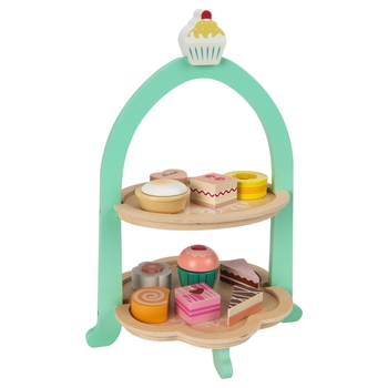 Kitchen Corner Wooden Afternoon Tea Set
