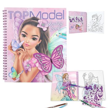 TOPModel Malbuch mit Pailletten Fairy Love