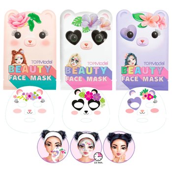 TOPModel Beauty and Me Tuchmaske mit Bärchen-Motiv sortiert