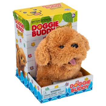 Doggie Buddy Teddy the Brown Plush Toy 17cm