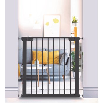 Noma Pressure Fit Stair Gate Black