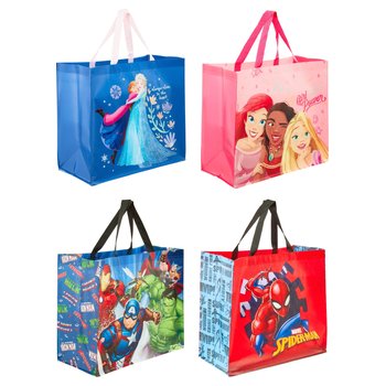 Licensed Reusable Shopping Bag Assortment