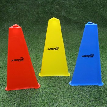 Arena Sports 12 Inch Training Cones 6 Pack
