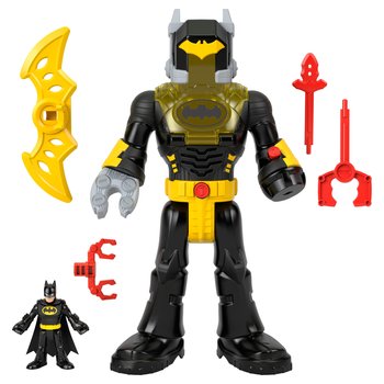 Fisher-Price Imaginext DC Super Friends Action Figure Batman Insider & Exo Suit Set