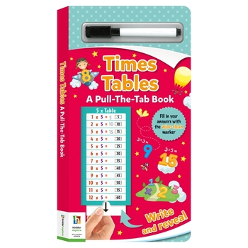 Wipe-Clean Learning Book Times Tables with Marker