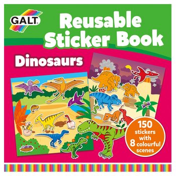 Galt Reusable Dinosaur Stickers Book