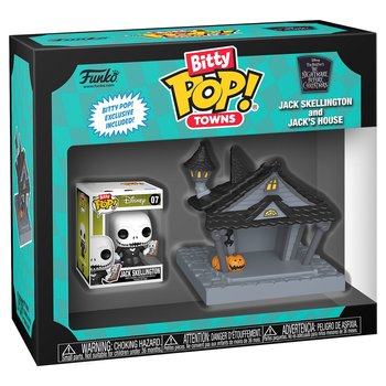 Funko Bitty POP! Towns: Disney The Nightmare Before Christmas Jack Skellington and Jack's House