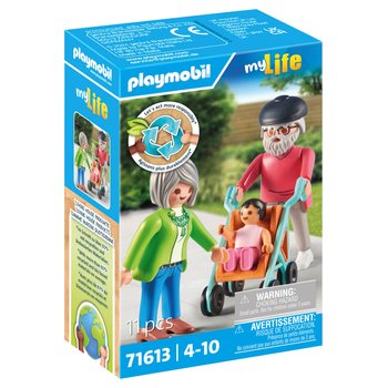 PLAYMOBIL my Life 71613 Großeltern mit Baby