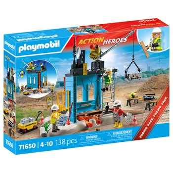 PLAYMOBIL Action Heroes 71650 Bouwplaats